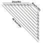 Roll-Up Triangle Sink Drying Rack